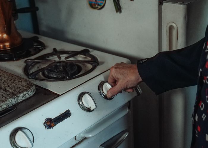 Gas stove repair